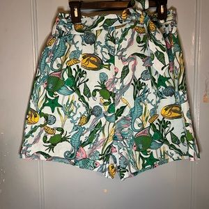 NWT Kate Spade Under the Sea Shorts